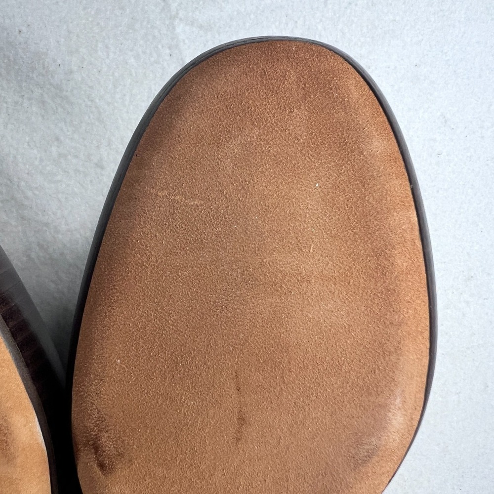 Vince Navina Women's Black Leather Platform Clog Heels Size 8.5‎ - Picture 15 of 16